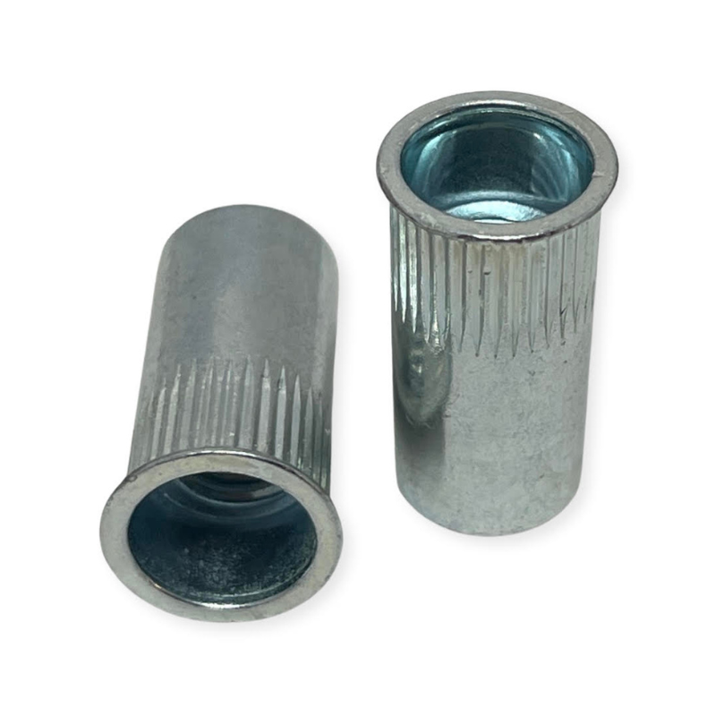 Small Flange Steel Splined Body Closed End Rivnuts